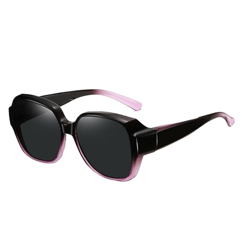 Generisch Polarized Fit-Over Sunglasses – Wrap-Around Eyewear For Men Women | UV Protection Oversized Fitover Glasses Unmatched For Driving & Biking | Lightweight Sport Shades For Outdoor Use von Generisch