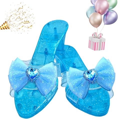 Generisch Prinzessin Dress -up -Schuhe | Prinzessin Kids Schuhe | Stellen Sie Sich Vor, Spiele Heels | Nette Bühnenpropterruhe Für Familienfotos, Urlaubs- Und Schulveranstaltungen, Kostüm, Spielzeug von Generisch
