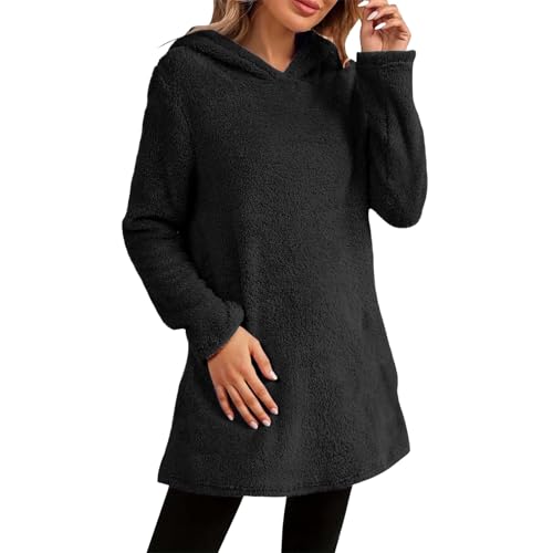 Pullover Damen Winter Langarmshirt Rollkragen Oberteile Basic Teddy Fleecepullover Warme Sweatshirt Langarm Winterpullover Stretch Pulli Shirts Jumper Flauschiger Fleecepulli S-3XL Pullover Damen Winter Langarmshirt Rollkragen Oberteile Basic Teddy Fleecepullover Warme Sweatshirt Langarm Winterpullover Stretch Pulli Shirts Jumper Flauschiger Fleecepulli S-3XL von Generisch