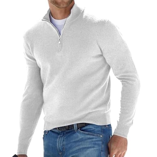 Generisch Pullover Herren 1/4 Zip Neck Pulli Männer Arbeitspullover Bequem Weich Ohne Kapuze Strickpullover Sweater Winterpullover Pulli Langarmshirt Fleecejacke Fleece Pullover Herren Generisch Pullover Herren 1/4 Zip Neck Pulli Männer Arbeitspullover Bequem Weich Ohne Kapuze Strickpullover Sweater Winterpullover Pulli Langarmshirt Fleecejacke Fleece Pullover Herren von Generisch