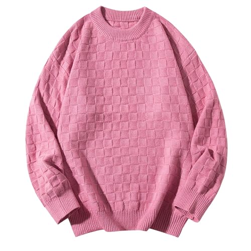 Generisch Pullover Herren Winterpullover Warme Strickpullover Knitted Sweater Langarm Sweatshirt Business Pullover Grobstrick-Pullover Kuschelig Strick Pullover Stretch Pullover Angebote Rosa M Generisch Pullover Herren Winterpullover Warme Strickpullover Knitted Sweater Langarm Sweatshirt Business Pullover Grobstrick-Pullover Kuschelig Strick Pullover Stretch Pullover Angebote Rosa M von Generisch