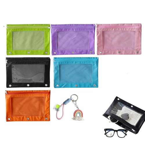 Generisch Rainbow Storage Bag Toy Bag Stationery Bag, Reißverschluss-Dokumentbeutel Blinder, Geldbeutel Reißverschluss-Stifthalter, Mehrzwecklager, einfach zu tragen 25 x 18 cm für die Reise von Generisch