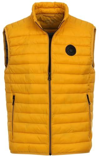 Generisch Redmond Steppweste Gelb 4XL Regular Fit von Generisch
