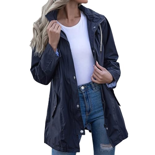 Generisch Regenjacke Damen Wasserdicht Atmungsaktiv Softshelljacke Einfarbig Regenmantel Outdoor Leichte Sommerjacke Große Größen Übergangsjacke mit Kapuze Funktionsjacke Regenjacke Damen Wasserdicht Generisch Regenjacke Damen Wasserdicht Atmungsaktiv Softshelljacke Einfarbig Regenmantel Outdoor Leichte Sommerjacke Große Größen Übergangsjacke mit Kapuze Funktionsjacke Regenjacke Damen Wasserdicht von Generisch