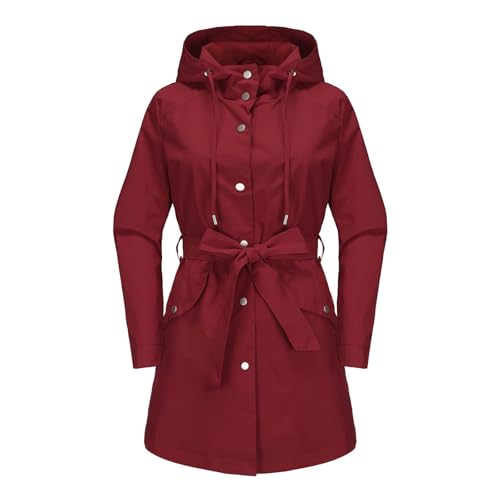 Generisch Regenmantel Damen Lang Atmungsaktiv übergangsjacke Funktionsjacke Leichte Dünne Langarm Sommerjacke Reißverschluss Outdoorjacke mit Kapuze Wanderjacke Windbreaker Generisch Regenmantel Damen Lang Atmungsaktiv übergangsjacke Funktionsjacke Leichte Dünne Langarm Sommerjacke Reißverschluss Outdoorjacke mit Kapuze Wanderjacke Windbreaker von Generisch