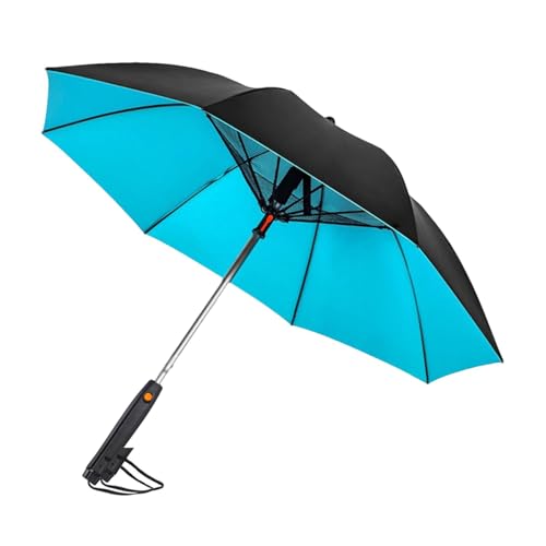 Generisch Regenschirm Mit Ventilator, 3-in-1 UV-blockierender Regenschirm Mit Fächer Und Nebel, Kühlender Sonnenschutzschirm | Tragbarer son-nen- Und Regenschirm Für Golf, Wandern, Strand, Sommer von Generisch