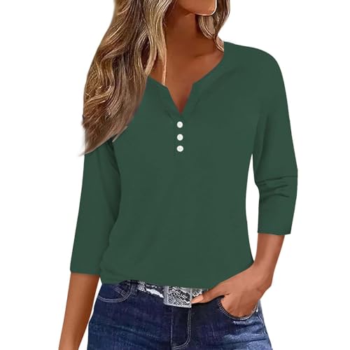 Generisch Reise Must Haves Pullover Damen V Ausschnitt Langarmshirt Tshirt Casual Oberteile Elegant Langarm Shirt Bluse Mädchen Pulli Tuniken Basic Tops Outlet Angebote Sale Damen Kleidung von Generisch