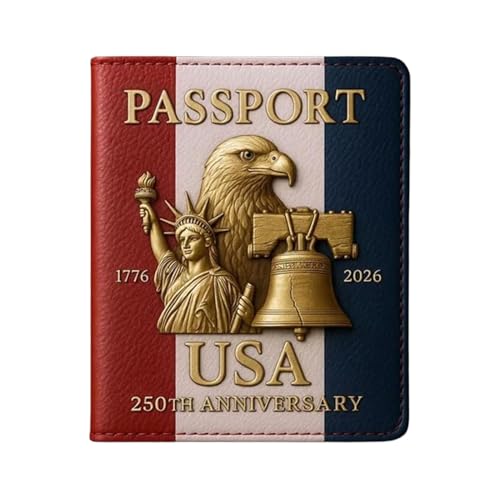 Generisch Reisepasshalter | Kratzfestes Dokument Brieftasche | Kompaktes Schutzcover für Männer Frauen Familienfreunde Vater Mama Sohn Tochter Ehemann Ehefrau Ehefrau von Generisch