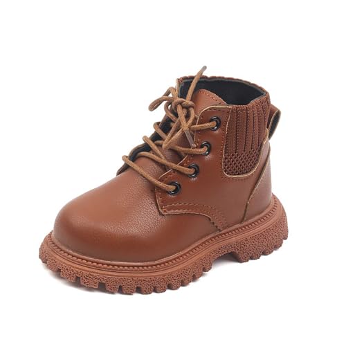 Generisch Reitstiefeletten Kinder Mädchen Winterschuhe Stiefeletten Outdoor Boots Urlaub Prinzessin Kinderschuhe Einfarbige Trachtenschuhe Schlupfstiefel Westernstiefel Übergangsstiefel von Generisch