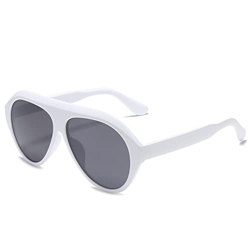 Generisch Retro Large-Frame Outdoor Fashion Driving Sunglasses for Men and Women (Color : F, Size : 1)(E) von Generisch
