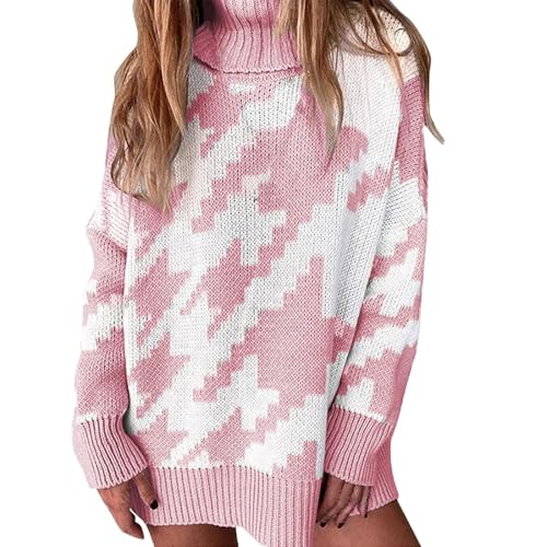 Generisch Rollkragenshirt Damen Langarmshirt Rollkragenpullover Dünn Turtleneck Pullover Basic Rolli Langarm Thermoshirt Rollkragenpulli Thermooberteil Herbst Pullover Pullunder Damen Oversize von Generisch
