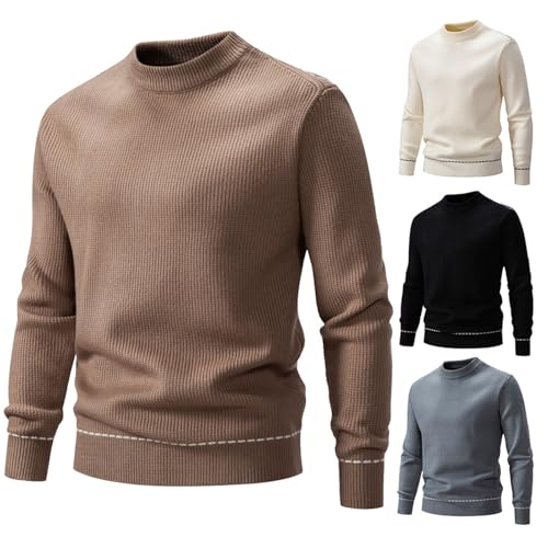 Generisch Rundhals Pullover Herren 3XL Strickpullover Pullover Herren Schwarz Winterpullover Thermo Strickpulli Herren Freizeit Sweatshirt Herren Ohne Kapuze Strickpulli Winter Pullover Herren Warm Generisch Rundhals Pullover Herren 3XL Strickpullover Pullover Herren Schwarz Winterpullover Thermo Strickpulli Herren Freizeit Sweatshirt Herren Ohne Kapuze Strickpulli Winter Pullover Herren Warm von Generisch