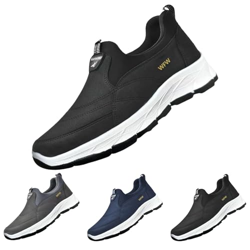 Generisch Running Schuhe Herren Wanderschuhe Herren Orthopädische Trekkingschuhe Outdoor Wildleder Knöchel Bergschuhe Schuhe rutschfeste Ultralight Wanderschuhe Wasserdicht von Generisch