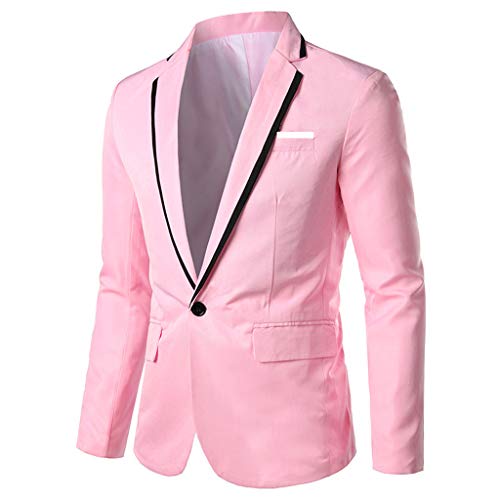 Generisch Sakko Herren Sportlich Regular Fit Freizeit Blazer Business Anzugjacke Knöpfe Regular Fit Herren Anzug Schwarz Anzüge Für Herren Slim Fit Sakko Herren Große Größen Schwarz von Generisch