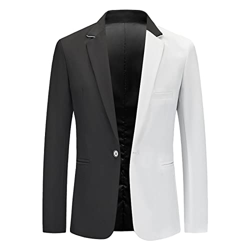 Generisch Sakko Sportlich Modern Stretch Blazer Männer Slim Fit Freizeit Jackett Business Anzugjacke Tweed Sakko Herren Vintage Herren Strand Freizeit Anzug Tweed Sakko Herren Oldschool von Generisch