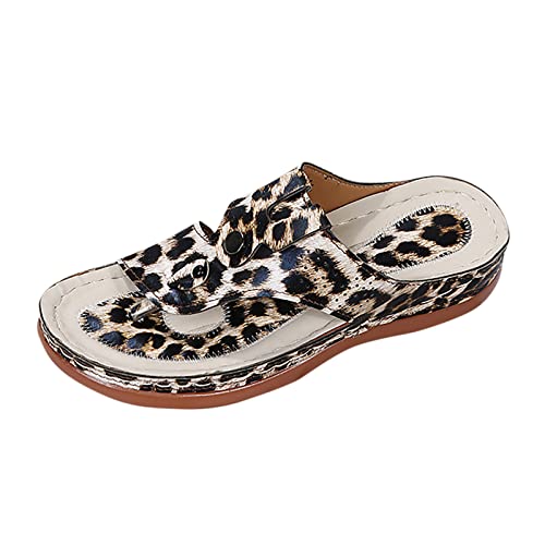 Generisch Sandalen Damen Elegant Damen Sommer Schlappen Comfy Sandalen Flat Bottom Clip Toe Flip Flops Slider T Strap Mit Arch Support RöMersandalen Brown-1 41 Generisch Sandalen Damen Elegant Damen Sommer Schlappen Comfy Sandalen Flat Bottom Clip Toe Flip Flops Slider T Strap Mit Arch Support RöMersandalen Brown-1 41 von Generisch