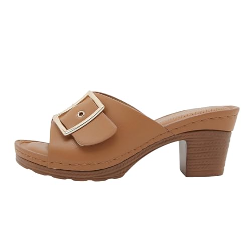 Generisch Sandalen Damen Flache Sandaletten Sommer Strandschuhe Flip Flops Elegante Mädchen Strandschuhe Generisch Sandalen Damen Flache Sandaletten Sommer Strandschuhe Flip Flops Elegante Mädchen Strandschuhe von Generisch