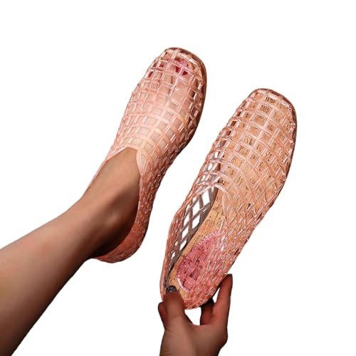 Generisch Sandalen Damen Sandale Lässige Arbeitsschuhe Flache Römersandalen Outdoor Riemchensandalen Breite Füße Wandersandalen Freizeit Strand Arbeitssandalen Freizeitschuhe von Generisch