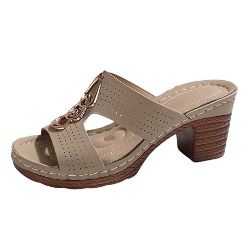 Generisch Sandalen Damen Sommer Bequem Sandaletten Leicht Plateauschuhe Lässig Hohe Schuhe Sommer Generisch Sandalen Damen Sommer Bequem Sandaletten Leicht Plateauschuhe Lässig Hohe Schuhe Sommer von Generisch