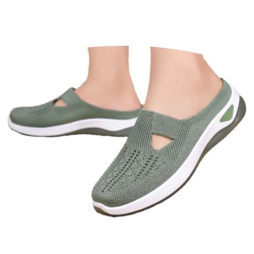 Generisch Sandalen Damen Sommer Orthopädische - Leichte Mesh Hallux Valgus Flach Pantolette Hausschuhe Damensandalen Badelatschen Elegant B Bequeme Big Toe Freizeitschuhe Schlappen Generisch Sandalen Damen Sommer Orthopädische - Leichte Mesh Hallux Valgus Flach Pantolette Hausschuhe Damensandalen Badelatschen Elegant B Bequeme Big Toe Freizeitschuhe Schlappen von Generisch