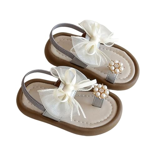 Generisch Sandalen Mädchen Atmungsaktiv Breite Strandschuhe Barfuss täglichen sandalen Peeptoes Prinzessin Badeschuhe Strapazierfähige Sandalen Mädchen von Generisch