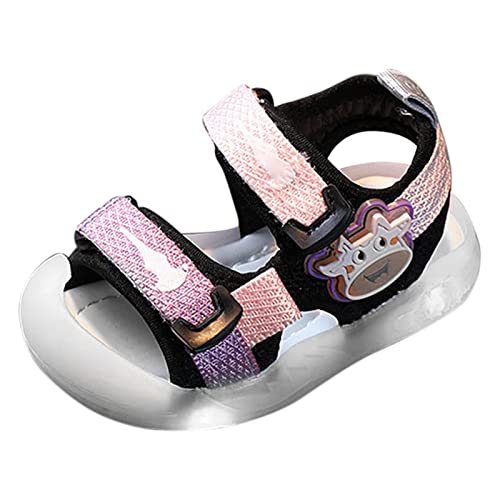 Generisch Sandalen Mädchen Kinder Badeschuhe Babyschuhe 013 Jahre alt 2 Jungen Mädchen Strandschuhe Wanderschuhe Hausschuhe Rutschfest Kinder (21 Infant) von Generisch