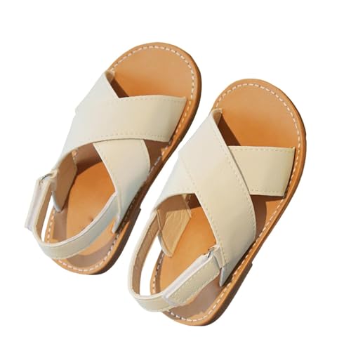 Generisch Sandalen Mädchen Rutschfest Sommer Badeschuhe Mode Flache Strandschuhe Atmungsaktiv Bohemian Badeschuhe Verstellbare Schnalle Sandals von Generisch