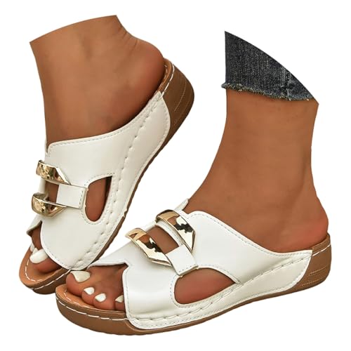 Generisch Sandalen & Slides Für Damen Freizeit Orthopädische Schuhe Sommer Elegant Hausschuhe Mit Absatz Leichte Bequem Sommerschuhe Barfußschuhe Sandaletten Sandale Offen Barfuß Generisch Sandalen & Slides Für Damen Freizeit Orthopädische Schuhe Sommer Elegant Hausschuhe Mit Absatz Leichte Bequem Sommerschuhe Barfußschuhe Sandaletten Sandale Offen Barfuß von Generisch
