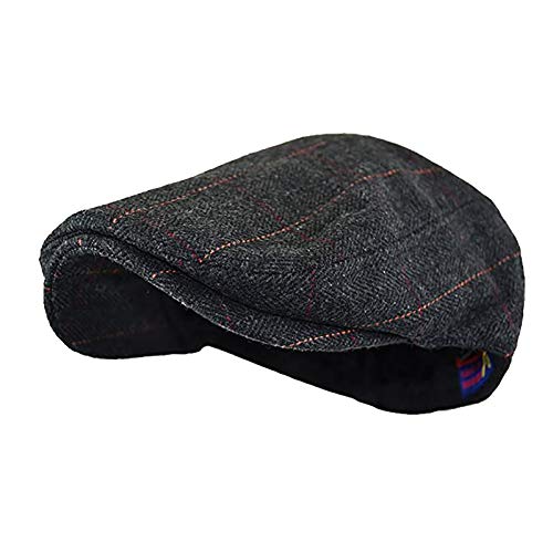 Generisch Schiebermütze Herren Trachtenhut Baskenmütze Schirmmütze Flatcap Newsboy Mütze Hut Hunter Hat Driving Hüte von Generisch
