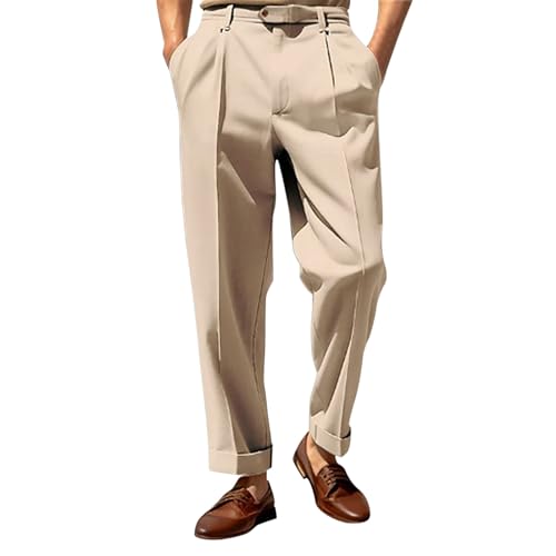 Generisch Schlafanzughose kurz männer Dehnbare Cargohose Herren elegant Chino Herren Hose Regular fit Golf Stretch Hose Herren weiß Anzughose Herren schwarz Stretch von Generisch