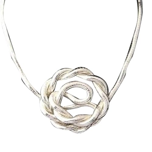 Generisch Schlangen Halskette - Einstellbare Länge Schlangenschmuck | Kopflos und blassbar biegbar Halskette | Snaake -Armband für Frauen, Neujahr, Valentinstag, Thanksgiving, Weihnachten von Generisch