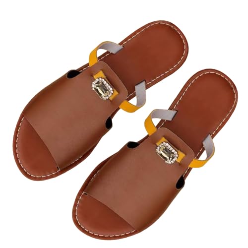 Generisch Schlappen Damen Sommer Weiß Pu-Leder Hausschuhe Peeptoe Sandaletten Slip-On Sandalen Rutschfest Duschschuhe Fischmund Slide Freizeitsandalen Leicht Strandsandalen Atmungsaktiv Slippers Generisch Schlappen Damen Sommer Weiß Pu-Leder Hausschuhe Peeptoe Sandaletten Slip-On Sandalen Rutschfest Duschschuhe Fischmund Slide Freizeitsandalen Leicht Strandsandalen Atmungsaktiv Slippers von Generisch