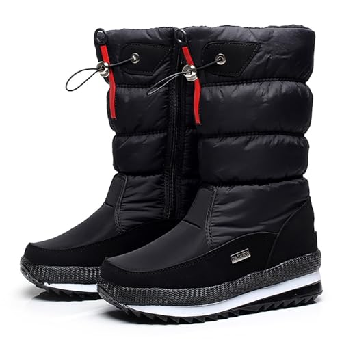 Generisch Schneeschuhe Damen Einfarbig Elegant Schlupfschuhe Bequeme Boots Winter Schlupfstiefel Modische Halbstiefel Winterstiefel Herbst Ankle Warm Gefütterte Winterschuhe Generisch Schneeschuhe Damen Einfarbig Elegant Schlupfschuhe Bequeme Boots Winter Schlupfstiefel Modische Halbstiefel Winterstiefel Herbst Ankle Warm Gefütterte Winterschuhe von Generisch