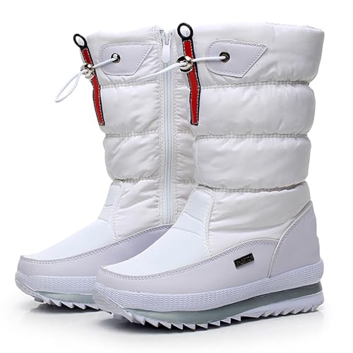 Generisch Schneeschuhe Damen Einfarbig Elegant Schlupfschuhe Bequeme Boots Winter Schlupfstiefel Modische Halbstiefel Winterstiefel Herbst Ankle Warm Gefütterte Winterschuhe Generisch Schneeschuhe Damen Einfarbig Elegant Schlupfschuhe Bequeme Boots Winter Schlupfstiefel Modische Halbstiefel Winterstiefel Herbst Ankle Warm Gefütterte Winterschuhe von Generisch