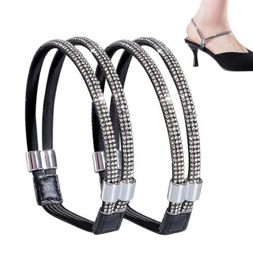 Generisch Schnürsenkel Ersatz -Knöchelgurte - abnehmbare High Heel -Schuhgurte, sichere Fitgurt Stilettos, Frauen Mädchen Sandalenzubehör von Generisch