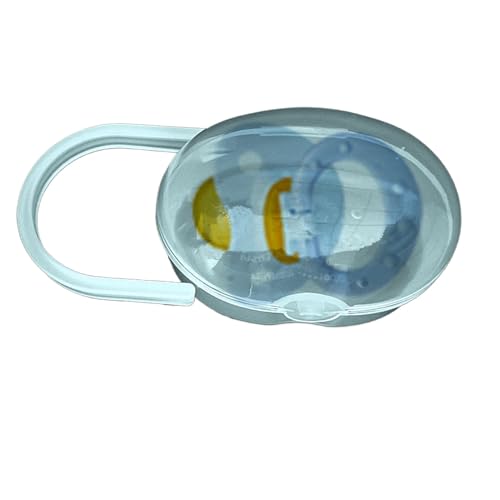 Generisch Schnulleretui, Schnullerhalteretui - Reise-Schnuller-Aufbewahrungsbox - Multifunktionaler Schnullerhalter, staubdichter Schnullerbehälter für Reisen, Einkaufen von Generisch