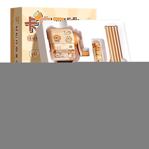 Generisch Schreibwaren Schulbedarf | Niedliche Schulsachen Mit Cartoon-Motiven Für Mädchen,Klassenbelohnung mit Spitzer, Staubsauger, Radiergummi, Stifte für Mädchen von Generisch