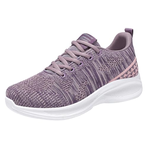 Generisch Schuhe Damen Elegant Loafer,Schuhe Damen Sneaker Trekking- & Wanderschuhe Breathable Halbschuhe Gepolstert Arbeitsschuhe Leicht Indoor Outdoor Joggingschuhe Weich rutschfest Sommerschuhe von Generisch