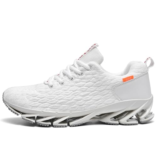 Generisch Schuhe Herren Shoes Freizeitschuhe Aus Leder Im Vintage-Stil – Atmungsaktiv Turnschuhe Sportlicher Sneaker Mit Memory Foam Trainingsschuhe Running Shoes Laufschuhen Arbeitsschuhe von Generisch