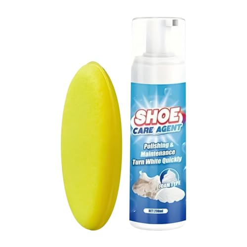 Generisch Schuhreiniger - Schuhreinigungslösung Mit,200ml Tragbar Langanhaltender Schutz Spray Für Tennis Leinwand Stiefel Outdoor Reisen von Generisch
