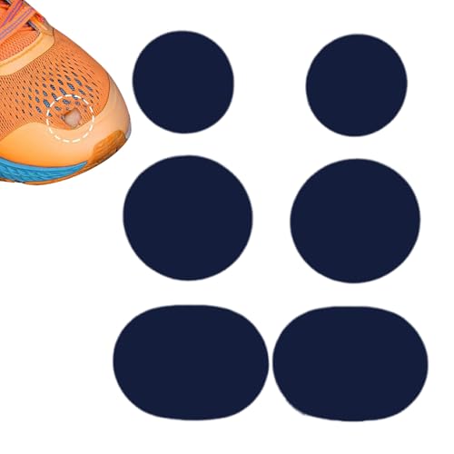 Generisch Schuhreparatur-Patch | Selbstklebende Löcher-Reparatur | 6 Stücke Flexible Schuhflecken Für Kostüme Babykleidung Tanzhüte Jacken Wanderschuhe Rucksäcke Koffer von Generisch