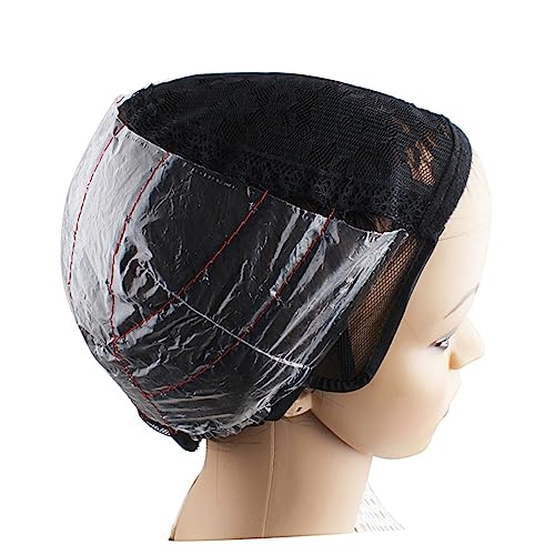 Generisch Schwarze Lace Wig Caps Für Die Perückenherstellung Dehnbares Und Verstellbares Haarnetz Für Haarweben Und Perückenmacher Atmungsaktive Perückenkappe Für Damen von Generisch