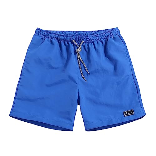 Generisch Schwimmshorts Herren 4 Way Stretch Badehose Schnelltrocknend Badeshorts Sonnenschutz Badehose Kurz Schwimmhose für Strand und Wassersport Größen M-5XL von Generisch