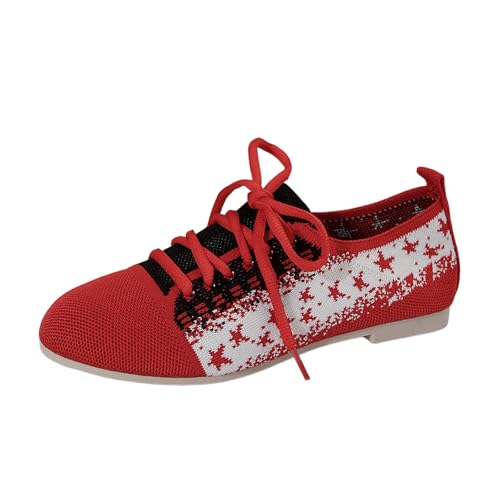 Generisch Segelschuhe Damen Halbschuhe Dirndl Schuhe Leichte Atmungsaktive Slipper Lässige Outdoor Hochzeitsschuhe Einzelschuhe Stoffschuhe Freizeit Outdoor Walkingschuhe Freizeitschuhe von Generisch