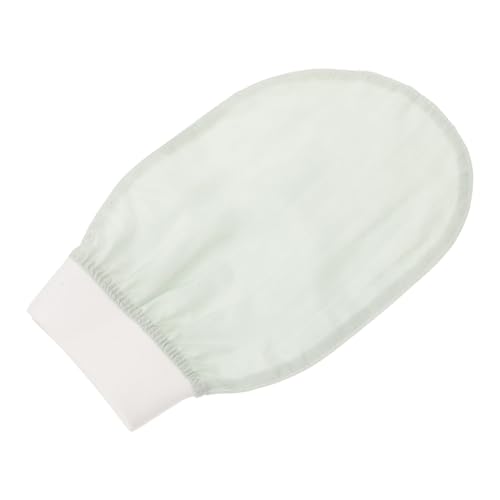 Generisch Seidenschlamm-Badetuch Netz Peeling-Handschuh Badetücher reiben Rückenbürste Peeling-Körperpeeling reinigungstuch hautpflege Badeschrubber Peeling-Handtuch Rayon Light Green von Generisch