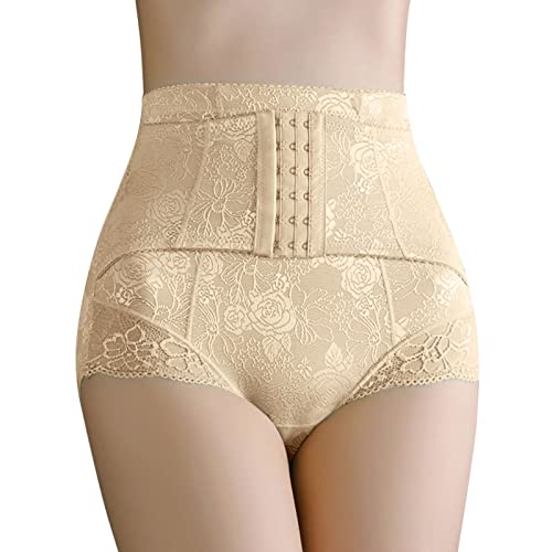 Generisch Shapewear Damen Kurz Stark Formend Shaping Bauchweg Unterhose Bauchweg Hose Nahtlos Bauch Weg Große Größen Miederhose Shapewear High Waist Mit Bein String Radlerhose Shaping Shorts von Generisch