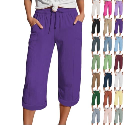 Generisch Shorts Damen Sommer, Musselin Hose 3/4 Leinenhose Sommer Kurze Hosen Sommerhose Leicht Caprihose Culotte Dreiviertel Strandhose Meine Bestellungen Anzeigen 2025 Generisch Shorts Damen Sommer, Musselin Hose 3/4 Leinenhose Sommer Kurze Hosen Sommerhose Leicht Caprihose Culotte Dreiviertel Strandhose Meine Bestellungen Anzeigen 2025 von Generisch