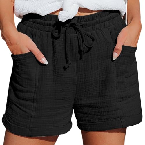 Generisch Shorts Damen Sommer Leinen Musselin Kurze Hose Beach Mit Taschen Mode Lässige Stoffhose Freizeit Short Fitness Kurze Hose Damen Gym Wann Ist Prime of Day 2025 Generisch Shorts Damen Sommer Leinen Musselin Kurze Hose Beach Mit Taschen Mode Lässige Stoffhose Freizeit Short Fitness Kurze Hose Damen Gym Wann Ist Prime of Day 2025 von Generisch