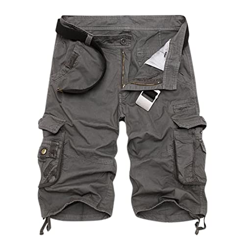 Generisch Shorts Herren Baumwolle Cargohose Kurze Leichte Bermuda Sommer Atmungsaktiv Freizeithose Wanderhose mit Mehrfach-Taschen Laufshorts Herren 3/4 Hose Herren Leinen Generisch Shorts Herren Baumwolle Cargohose Kurze Leichte Bermuda Sommer Atmungsaktiv Freizeithose Wanderhose mit Mehrfach-Taschen Laufshorts Herren 3/4 Hose Herren Leinen von Generisch