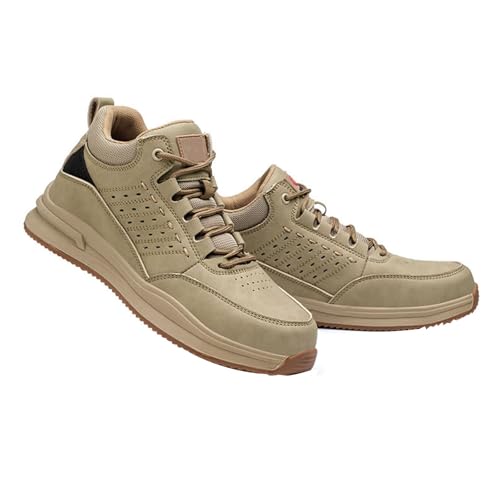 Generisch Sicherheitsschuhe Damen Arbeitsschuhe Leicht rutschfest mit Stahlkappe Sportlich Atmungsaktiv Schutzschuhe-Numeric_38 von Generisch